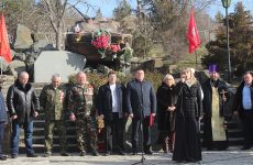 В Белогорском районе почтили память россиян, исполнявших служебный долг за пределами Отечества