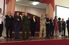 Концерт-лекция и телемост с Луганском