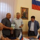 В Симферополе прошла встреча актива Русской общины Крыма с делегацией из г. Краснодона Луганской Народной Республики