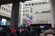 Крымчане отмечают День защитника Республики Крым