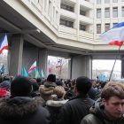 Столкновения перед зданием крымского парламента 26 февраля 2014 года. Из истории «Крымской весны»