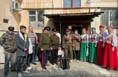 Ветерана Великой Отечественной войны Анатолия Сотникова поздравили с Днём рождения