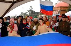 Мероприятия в честь 7-летия воссоединения Крыма с Россией прошли в Ялте