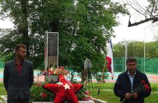 Памятник Хоакину Фейхоо Фернандесу открыли в Краснолесье (ВИДЕО)