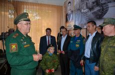 В Симферопольской школе открыта комната боевой славы 147-го Симферопольского гвардейского артполка