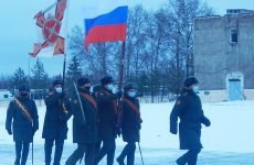 Сергей Цеков поздравил военнослужащих 147-го Симферопольского полка с Днём защитника Отечества