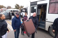 В Джанкое встречают вынужденных переселенцев из Херсонской области