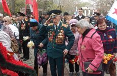 Феодосия отметила 79-ю годовщину освобождения города от немецко-фашистских захватчиков