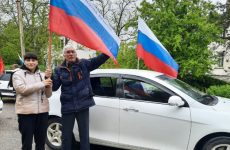 Автопробег в честь Дня Победы прошёл в Джанкойском районе