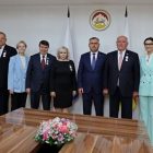Делегация Совета Федерации встретилась с Президентом Южной Осетии Аланом Гаглоевым