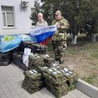 Очередная партия помощи российским десантникам передана в зону проведения СВО