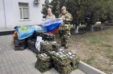 Очередная партия помощи российским десантникам передана в зону проведения СВО