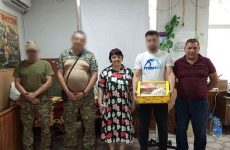 Помощь эвакогоспиталю от волонтёров села Яркое
